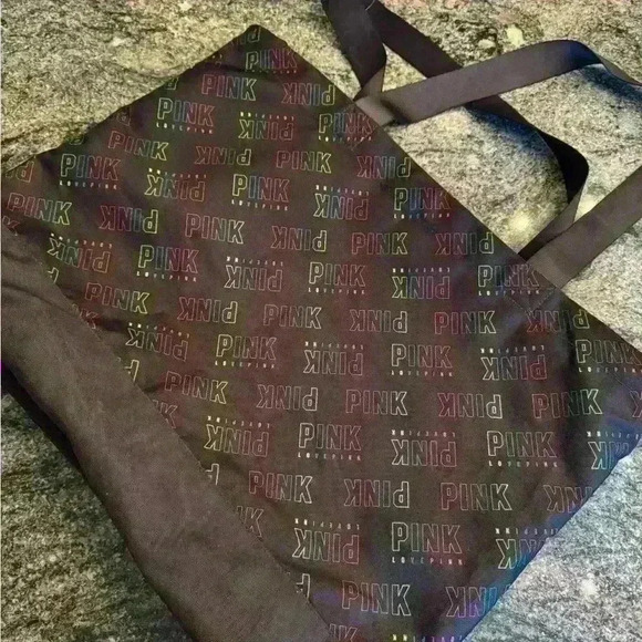 VS PINK Rainbow Large Tote Bag - Picture 2 of 3